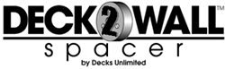 Deck2Wall Spacer - deck to wall spacer