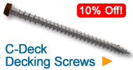 cdeck star star drive decking screws