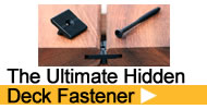 the deck clip hidden deck fastener