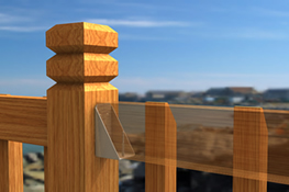 raillok bracket - Building a Deck With Fence & Railing Sections? Use RailLok - The Rail Section Connection! 