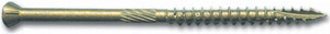 Exterior ACQ Compatible "Star Drive" Trim Head Wood Screws 1-5/8" to 5" Lengths