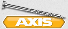 axis structural wood screws