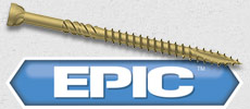 epic trim head wood screws