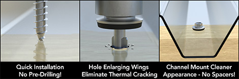 Corrugated Plastic Roofing Screws