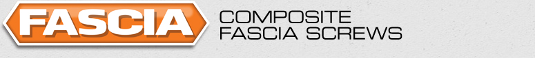 composite deck fascia screws