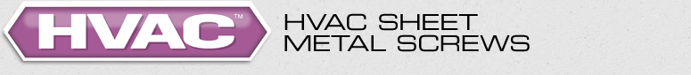 hvac sheet metal screws