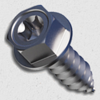HVAC sheet metal screw